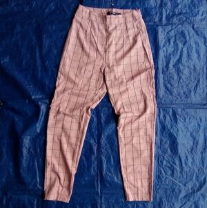 Pink Checkered Pants